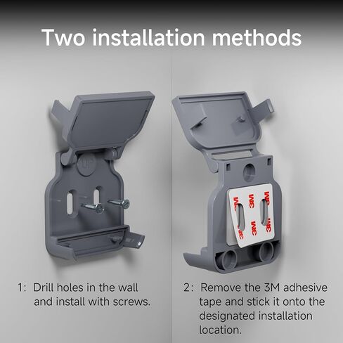 Garage Door Bracket for SimpliSafe Entry Sensor – White Garage Door Mount with Pre-Installed Tape & Screws, Easy Install Sensor Holder, Compatible with SimpliSafe Door & Alarm Contact Sensors(White) in Saudi Arabia