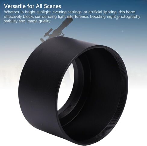 VBESTLIFE Astronomical Telescope Lens Hood for S50, Edge M62X0.75mm Bottom M48X0.75mm, Aluminum Alloy, Telescope Accessories in Saudi Arabia