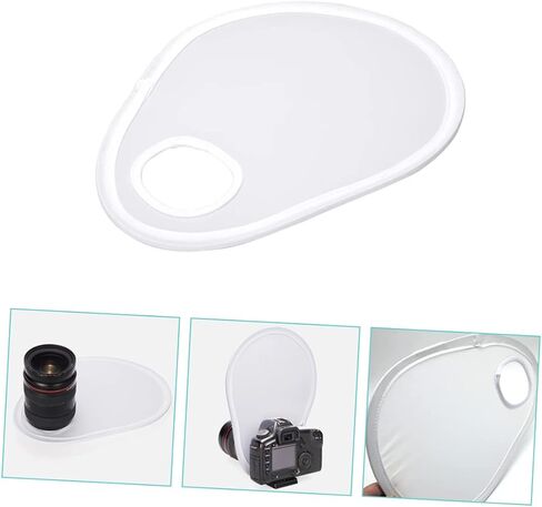 Garneck Foldable Photography Reflector Mini Light Diffuser Board for Still Life Portable White Reflective Panel for Soft Even Photography Accessory in Saudi Arabia