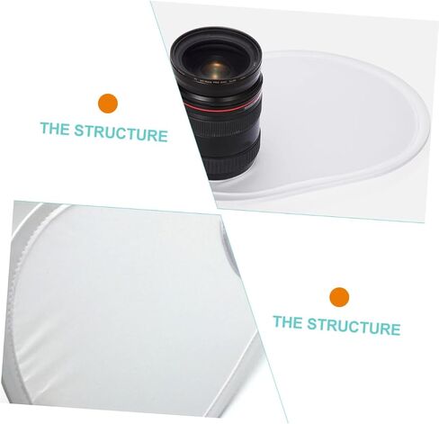 Garneck Foldable Photography Reflector Mini Light Diffuser Board for Still Life Portable White Reflective Panel for Soft Even Photography Accessory in Saudi Arabia