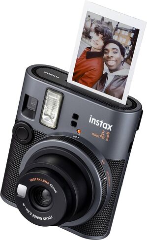 حزمة كاميرا FujiFilm Instax Mini 41 الفورية مع حزمة قيمة لفيلم Fuji Instax-Instant-mini (40 ورقة) + ألبوم صور - 64 جيبًا + حافظة واقية + المزيد in Saudi Arabia