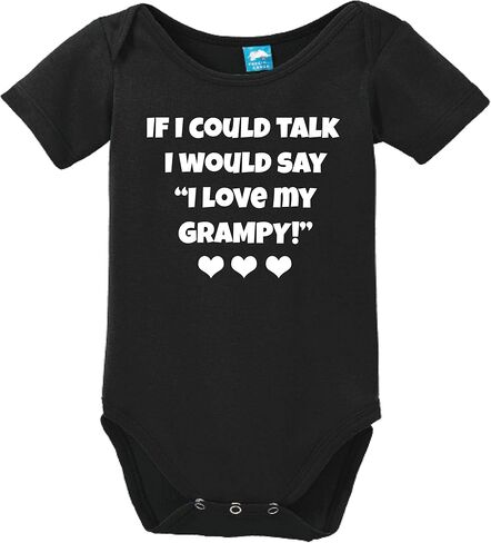 I Would Say I Love My Grampy Printed Infant Bodysuit Baby Romper in Saudi Arabia