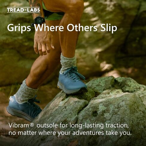 حذاء المشي لمسافات طويلة Tread Labs Dover RS ​​مع دعم للقوس - حذاء Ripstop Trail خفيف الوزن مع نعل خارجي Vibram (للرجال والنساء). in Kuwait