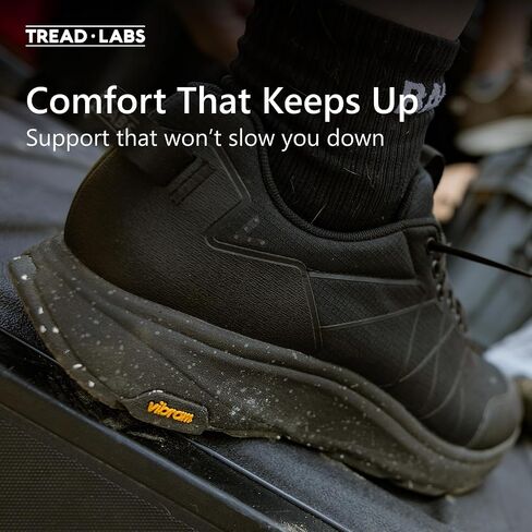حذاء المشي لمسافات طويلة Tread Labs Dover RS ​​مع دعم للقوس - حذاء Ripstop Trail خفيف الوزن مع نعل خارجي Vibram (للرجال والنساء). in Kuwait