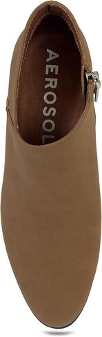 Aerosoles Women's CAYU Ankle Boot, Tan, 11 Wide in Saudi Arabia