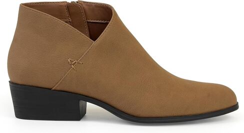 Aerosoles Women's CAYU Ankle Boot, Tan, 11 Wide in Saudi Arabia