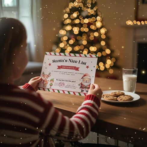 Santa Footprint Stencil Kit with Magic Powder – Reusable Santa Boot Print Templates for Floor – Create Realistic Santa Tracks for Kids on Christmas Morning – Christmas Footprints Decoration in Saudi Arabia