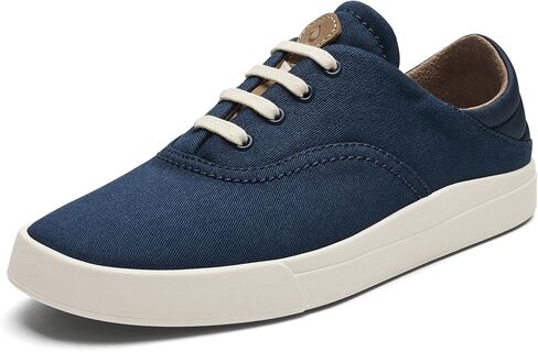 OLUKAI Kohu Women's Everyday Sneaker, Lightweight Canvas & Classic Lace-Up Design, All-Day Comfort & Support in Saudi Arabia