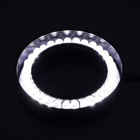مصباح Fafeicy 31 LED، مصباح تعبئة دائري سطوع قابل للتعديل مع طاقة USB لمجهر ستيريو أحادي العين مقاس 46 مم، معدات بصرية للكاميرا الصناعية in Saudi Arabia
