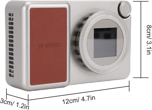 Dpofirs Pockets RGB Video Light, 2500 to 7500K CCT LED Camera Light with OLED Display, 13500Lux Portable Photo and Video Lighting for Photography in Saudi Arabia