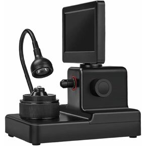 جهاز عرض الحزام الماسي، طقم مجهر بيولوجي، مجهر رقمي مع شاشة LCD مقاس 4.3 بوصة وإضاءة تعبئة LED، تكبير 50-1000x in Kuwait