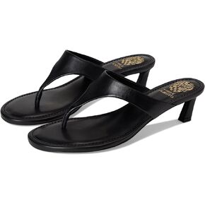 Vince Camuto Women's Lina Thong Kitten Heel Sandals Heeled, Black, 5.5 in Kuwait