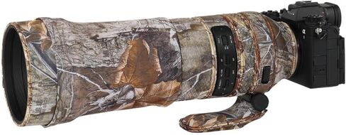 ZZQ&CCF غطاء عدسة مموه مقاوم للماء لـ Tamron A057 150-500 مللي متر F/5-6.7 Di III VC VXD عدسة مموهة غطاء حماية مقاوم للمطر #Camo E/X-Mount in Kuwait