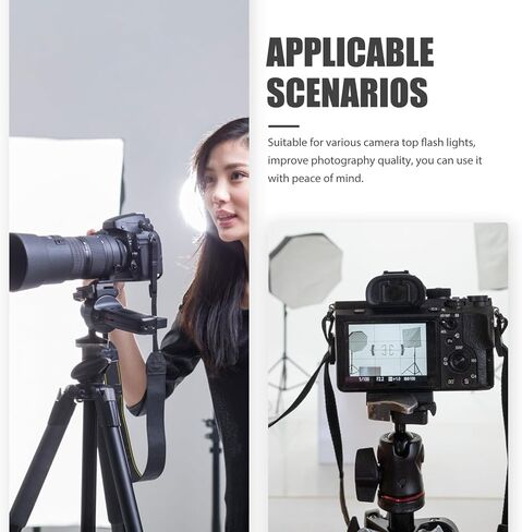 MERRYHAPY كاميرا فلاش الناشر سوفت بوكس ​​المحمولة خفيفة الوزن عاكسة مصباح يدوي الناشر مرفق لDSLR Speedlight سهلة التركيب المدمجة لينة ضوء ترتد مربع in Kuwait
