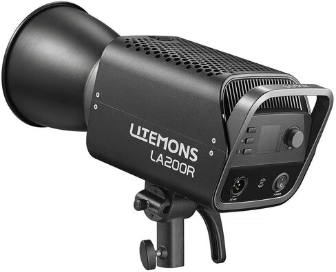 Litemons LA200R RGB LED Monolight (أسود) in Saudi Arabia