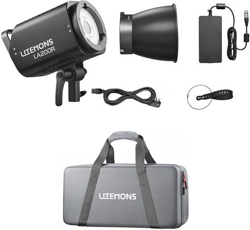 Litemons LA200R RGB LED Monolight (أسود) in Saudi Arabia