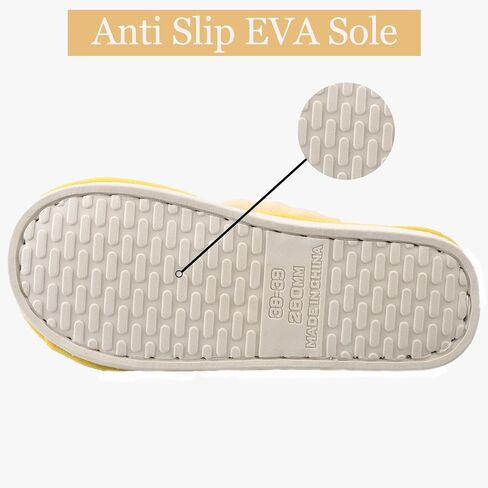 Slippers for Women Fluffy Cross Band Open Toe Memory Foam Slippers Non-slip House Slippers Cozy Soft Bedroom Hospital Spa Indoor Outdoor Slides in Saudi Arabia