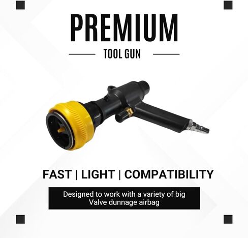 Inflation Tool Gun for Dunnage Bags Cargo Air Bag Fast Fill Inflator Inflation Gun for Big Valve Dunnage Bag in Saudi Arabia
