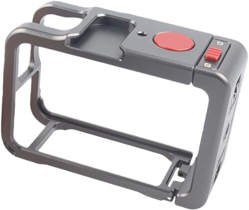 Suitable for DJI Action 6 Aluminum Alloy Rabbit Cage, Expansion Frame Protective Case Cold Shoe Panoramic for DJI Action 6 Camera Accessories in Saudi Arabia