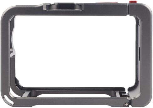 Suitable for DJI Action 6 Aluminum Alloy Rabbit Cage, Expansion Frame Protective Case Cold Shoe Panoramic for DJI Action 6 Camera Accessories in Saudi Arabia
