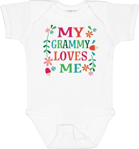ملابس داخلية للأطفال من Inktastic My Grammy Loves Me Girls Apparel in Saudi Arabia