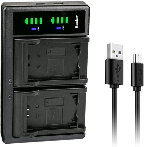 Kastar NP-FP70/FP71 LTD2 USB Battery Charger Compatible with Sony NP-FP30, NP-FP50 NP-FP51, NP-FP60, NP-FP70 NP-FP71, NP-FP90 NP-FP91 Battery, BC-TRP/TRH/TRV, BC-VH1, AC-VQH10 Charger in Saudi Arabia