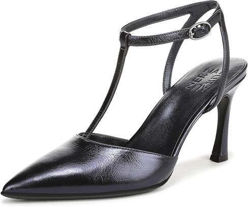 Naturalizer Women's Astrid Pump Navy Leather 6 W in Saudi Arabia