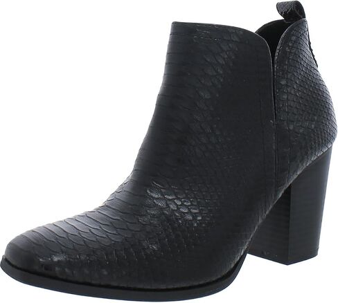 Sun + Stone Womens Pollyy Faux Leather Ankle Booties in Kuwait