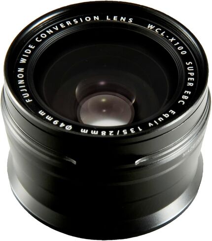 عدسة فوجي فيلم WCL-X100 II ذات زاوية واسعة باللون الأسود - التعرف التلقائي مع X100F in Saudi Arabia