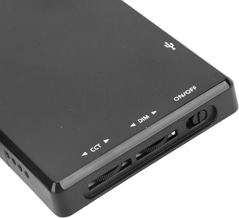 Dpofirs Clipon Photography Light, Portable LED Fill Light, Color Temperature 2500K-9000K, 3000mAh Lithium Battery, for Video Conferencing in Saudi Arabia