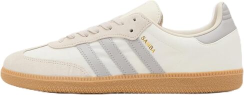 adidas Samba OG White Cream Grey Aluminum Women's Size 8 in Saudi Arabia