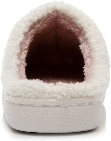 Fuzzy House Slippers for Unisex Cute Mini Hearts Pattern Slip-on Plush Non-slip Slippers Valentine's Day Gifts in Saudi Arabia