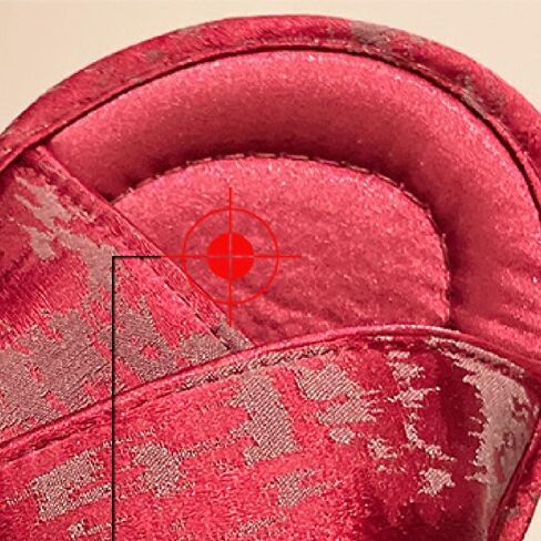 Premium Luxury Satin Silk Embroidery All Seasons Comfort Women's House Slippers Non Slip Indoor Soft Home Slip On Shoes in Saudi Arabia