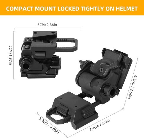 حامل للرؤية الليلية، حامل NVG لـ PVS15/PVS18 GPNVG18، قابل للتعديل L4G24 NVG Mount خوذة تكتيكية للرؤية الليلية، دعامة تثبيت على حامل كوسبلاي in Saudi Arabia