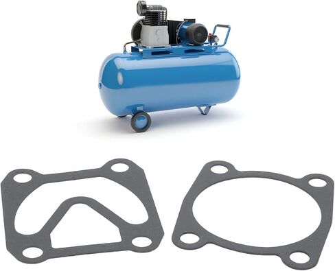 3 Sets Air Compressor Valve Plate Gaskets Cylinder Head Base Washers for Air Compressor, Hole Spacing 48 * 62mm in Saudi Arabia