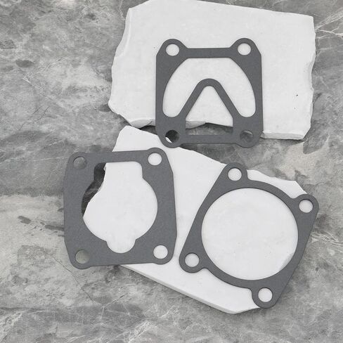 3 Sets Air Compressor Valve Plate Gaskets Cylinder Head Base Washers for Air Compressor, Hole Spacing 48 * 62mm in Saudi Arabia