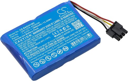 بديل ELMEKO للبطارية المتوافقة مع Sigma N1106، OM11676، S00225، S00273، Spectrum 35162 Wireless Infusi، Spectrum 35195 Wireless Infusi، Spectrum 35702 ((1800 مللي أمبير/7.4 فولت) in Kuwait