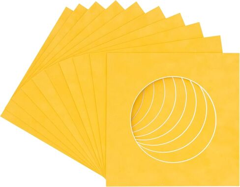 قطع مشطوفة مقاس 14 × 14 لصور مقاس 10 × 10 - فتحة لوحة حصيرة صور على شكل دائرة زرقاء بريتاني مقطوعة مسبقًا - غير لامعة خالية من الأحماض لحماية صورك - قطع مشطوفة للصور العائلية، حزمة من لوحة واحدة in Saudi Arabia