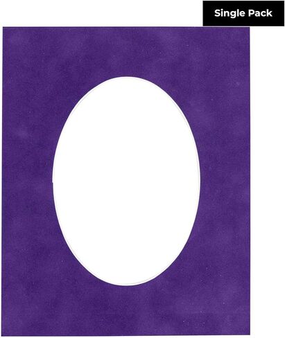 17x23 Mat Bevel Cut for 14x20 Photos - Precut White Linen Canvas Oval Shaped Photo Mat Board Opening - Acid Free Matte to Protect Your Pictures - Bevel Cut for Family Photos, Pack of 1 Matboard in Saudi Arabia