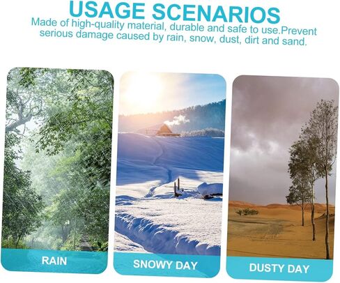 Artibetter Camera Rain Cover for DSLR Mirrorless Cameras Protective Raincoat Shield Against Rain Snow Sand and Dirt Suitable for Outdoor Photography in Harsh Weather Conditions in Saudi Arabia