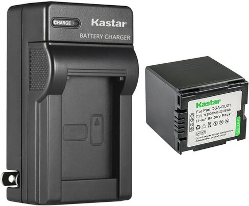 استبدال شاحن بطارية جدار التيار المتردد Kastar CGA-DU21 لباناسونيك CGA-DU06، CGA-DU07، CGA-DU12، CGA-DU14، بطارية CGA-DU21، كاميرا باناسونيك NV-GS35، NV-GS37، NV-GS38 in Saudi Arabia