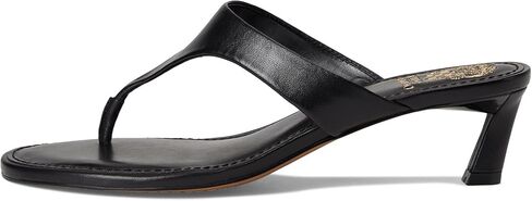 صندل Vince Camuto نسائي بكعب Lina Thong بكعب صغير، أسود، 5.5 in Kuwait