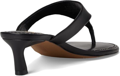 صندل Vince Camuto نسائي بكعب Lina Thong بكعب صغير، أسود، 5.5 in Kuwait