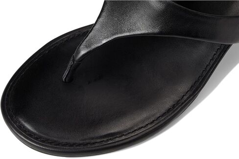 صندل Vince Camuto نسائي بكعب Lina Thong بكعب صغير، أسود، 5.5 in Kuwait