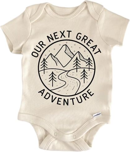 Our Next Great Adventure - Baby Boy Girl Clothes Bodysuit Funny Cute in Saudi Arabia