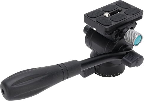Dpofirs Hydraulic Ball Head Aluminum Alloy Camera Panoramic Tripod Fluid Head - 5kg Load Capacity for Professional Videographers in Saudi Arabia