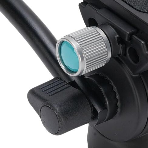 Dpofirs Hydraulic Ball Head Aluminum Alloy Camera Panoramic Tripod Fluid Head - 5kg Load Capacity for Professional Videographers in Saudi Arabia