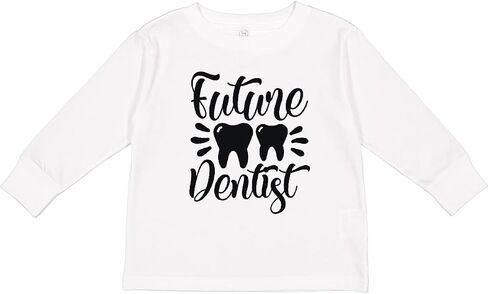 inktastic Future Dentist Toddler Long Sleeve T-Shirt in Saudi Arabia