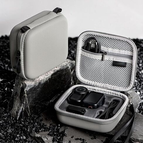 Gugxiom Protective Carrying Case for Nano and Accessories, Portable PU Leather Storage Bag Travel Case with Hand Strap in Saudi Arabia