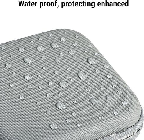 Gugxiom Protective Carrying Case for Nano and Accessories, Portable PU Leather Storage Bag Travel Case with Hand Strap in Saudi Arabia